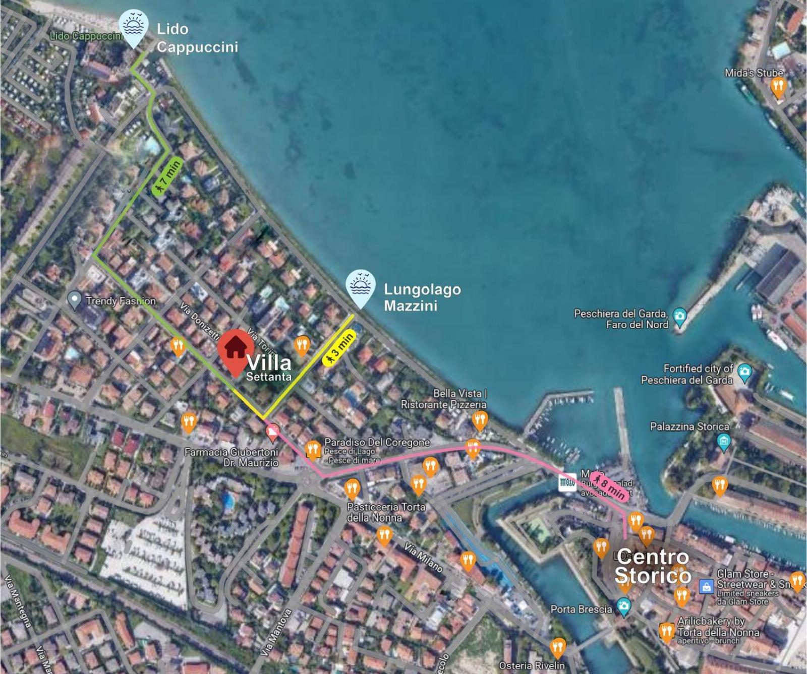 Villa 70 Peschiera del Garda Eksteriør billede